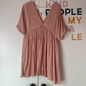 Women’s Pink Dress, W/Pockets